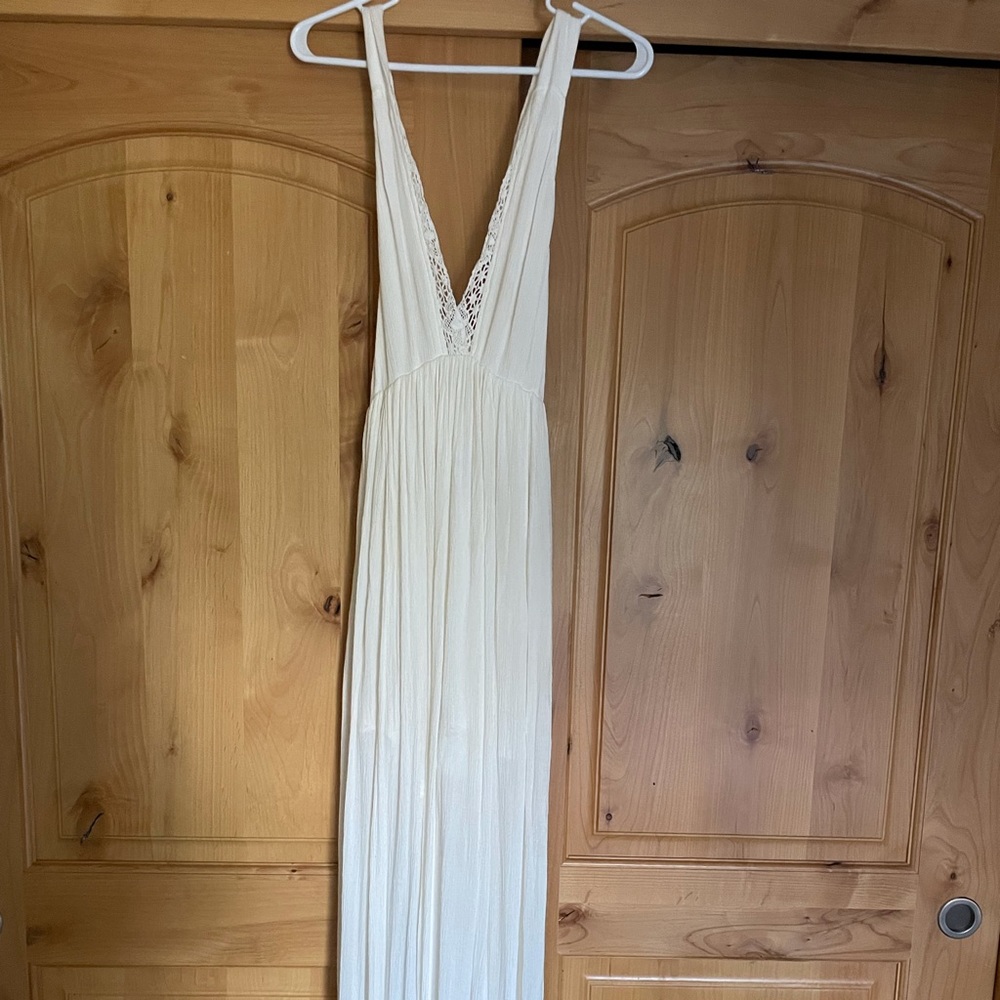 Free People long white dress